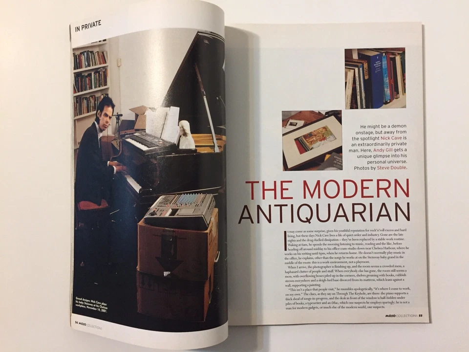 Mojo Collections Magazine Winter 2001 Nick Cave French Pop Elvis Diana Ross MC5 - Image 4 of 4