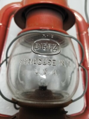 Vtg Original 1950's Dietz Comet Battery Lantern 8.5