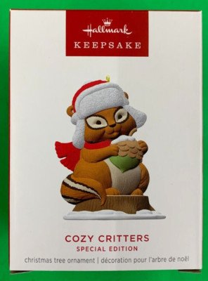 COZY CRITTERS - 2024 - Hallmark Ornament - Limited & Special Edition - BRAND NEW