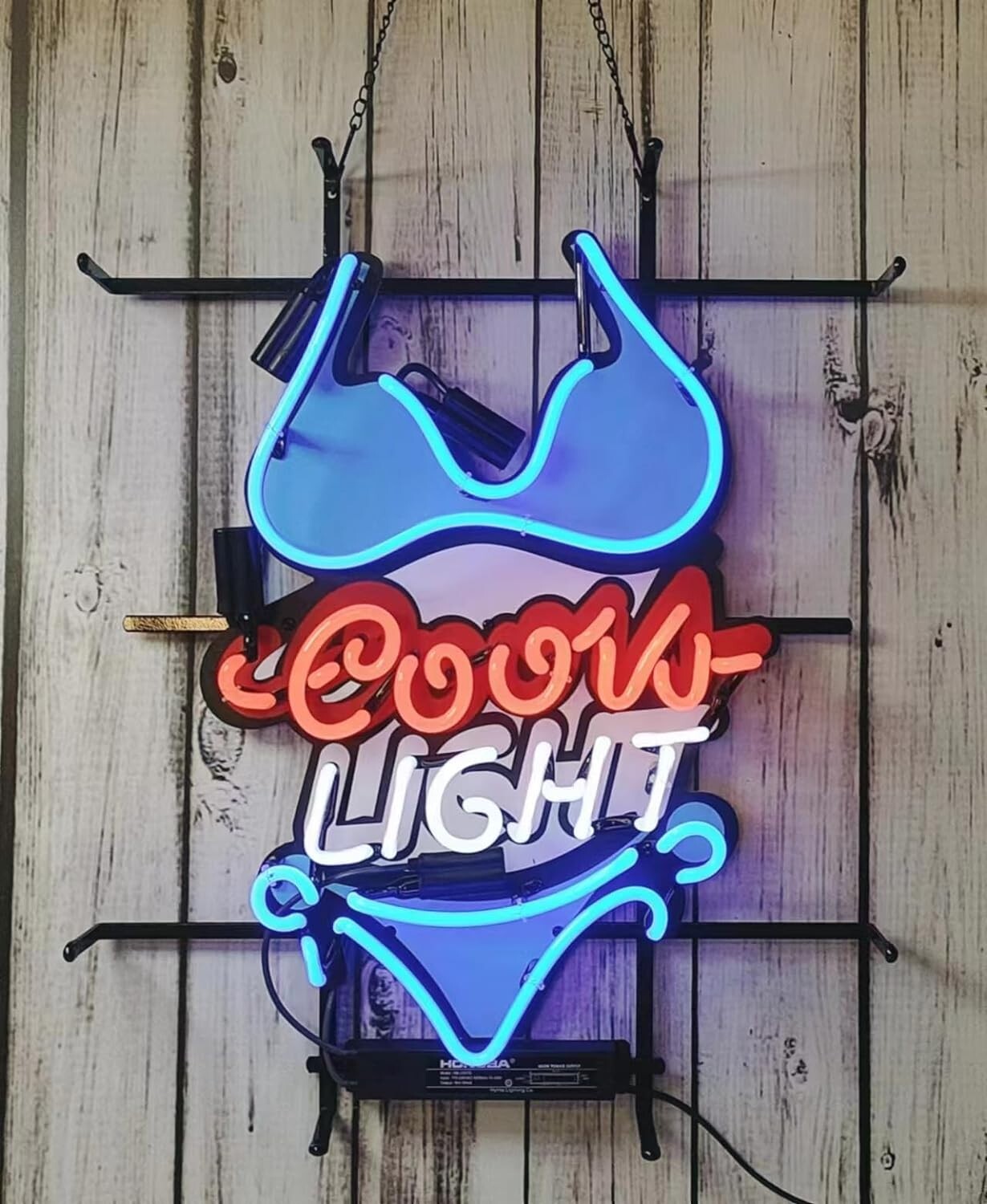 Coors Light Bikini Beer Neon Sign 24x20 HD Vivid Print Lamp-image