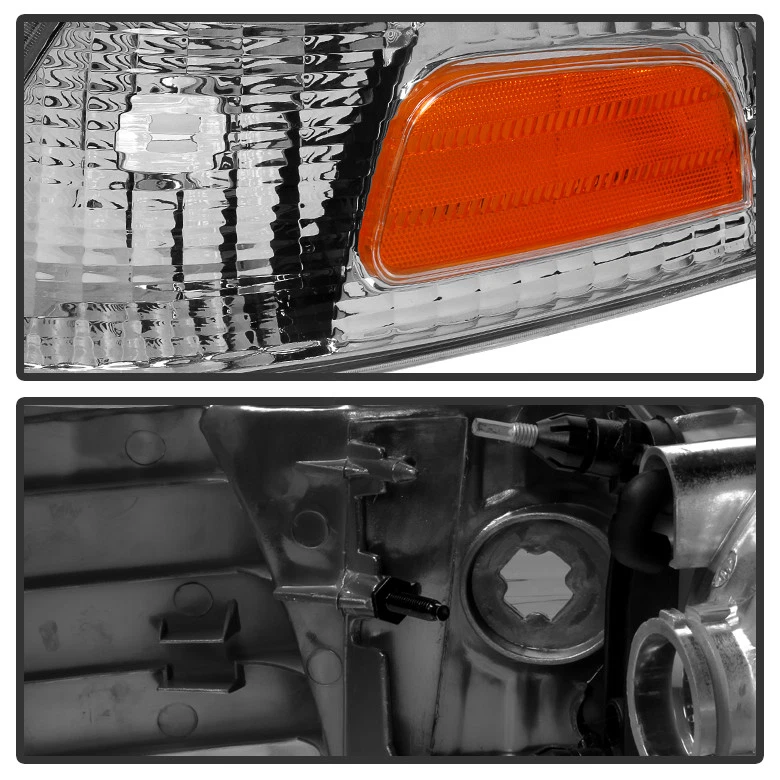 Faros delanteros Ford Crown Victoria 1998-2011 + luces de señalización de estacionamiento en esquina Foto 4 de 4