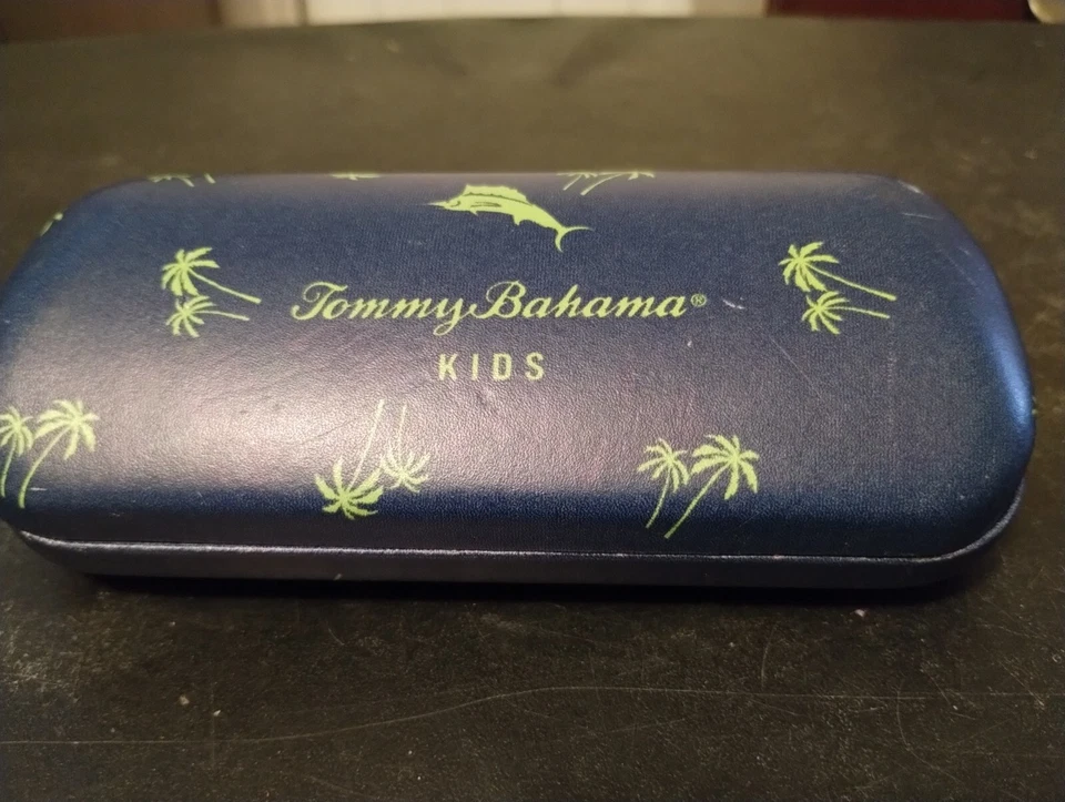Tommy Bahama Estuche para Gafas para Niños Azul Verde Palmeras Estuche para Gafas Foto 4 de 4