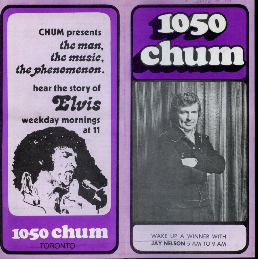 CHUM 30 CHUM CHART OFFICIAL ISSUE No.8744 -MARCH 16 1974 REF DEEII