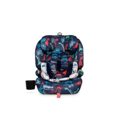 Cosatto Zoomi 3 i-Size Car Seat, Booster, 76cm up to 150cm, ISOFIX D is for Dino - Image 1 of 4