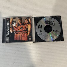 WWF SmackDown 2: Know Your Role & WCW NITRO Sony PlayStation 1 PS1)