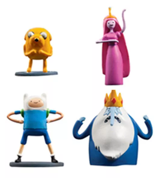 ADVENTURE TIME Cartoon Network MINI TOY FIGURES 1 32 SCALE DIORAMA
