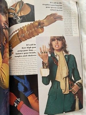 VTG Vogue Magazine November 15 1970 Susanne Schöneborn, Jean