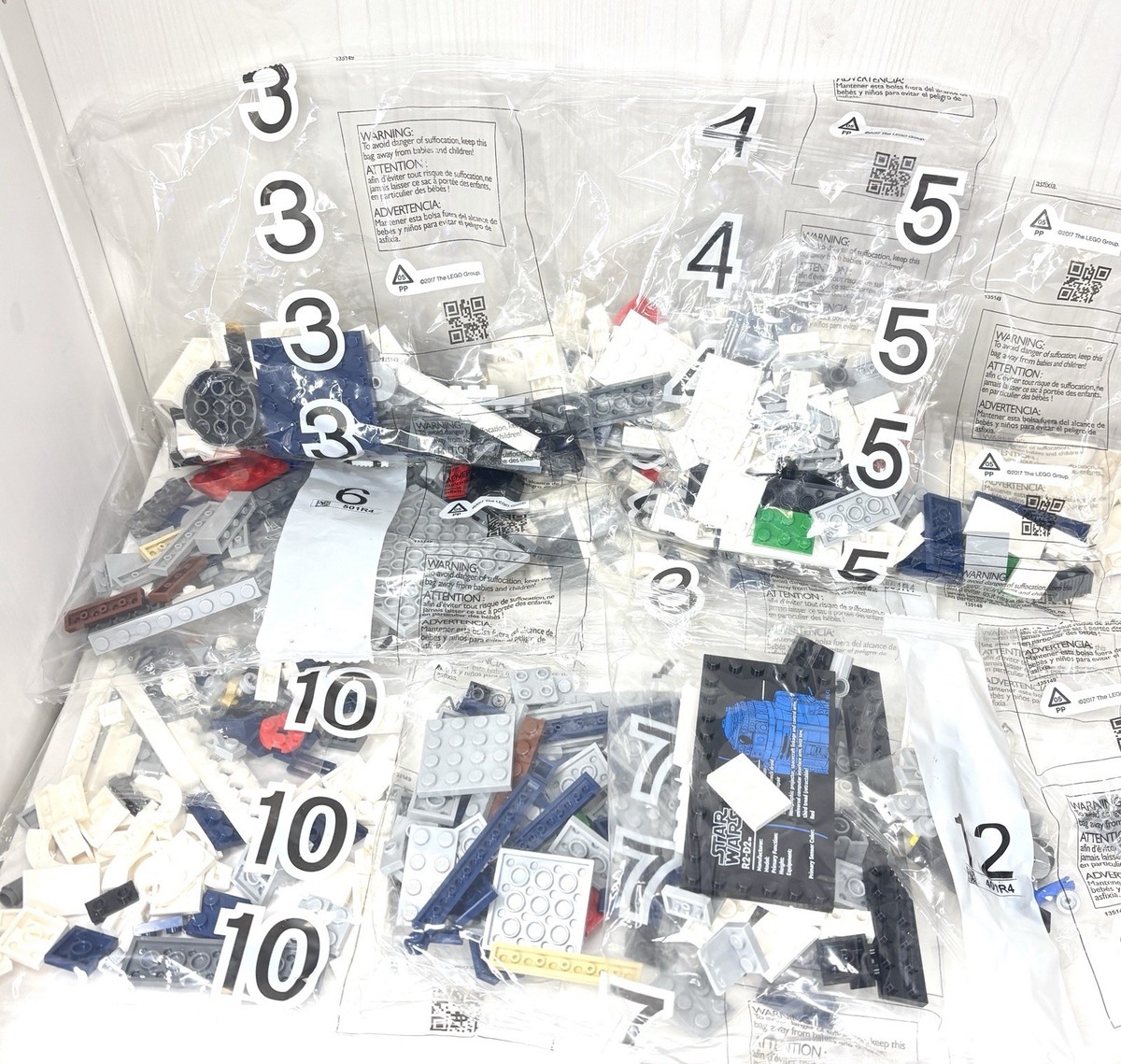 LEGO Star Wars Set 75379 R2-D2 REPLACEMENT BAGS /You Choose! Buy