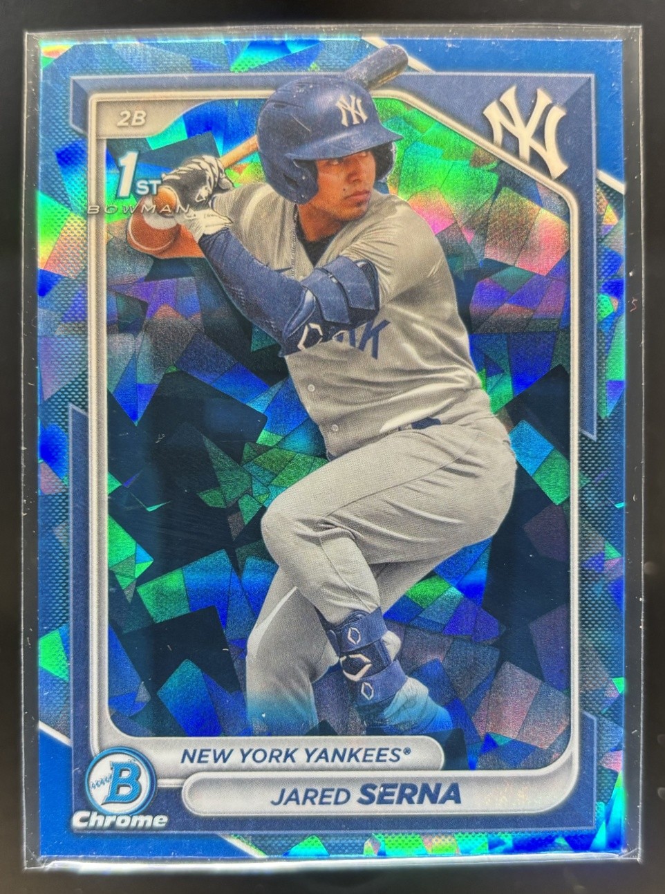 2024 Bowman Sapphire Jared Serna  #BCP-68 1st Prospect New York Yankees