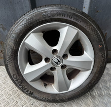 2004-2009 HONDA FR-V ALLOY WHEEL (2) KUMHO TYRE 205/55R16 6.09MM TREAD