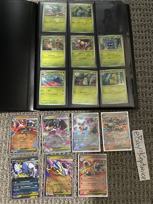 what is a master set of pokemon cards Pokemon Phantasmal Flames Complete Base Master Set,186 cards,  C/UC/Holo/RevHolo/EX main image 0