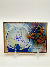 2022 Bowman Transcendent Auto AEVERSON ARTEAGA Gold Framed AUTO 3/10 Giants