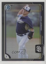 2015 Bowman Draft Chrome Asia Exclusive Black Refractor Zech Lemond #127 1u7