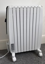 De’Longhi Dragon 4 Pro Oil Filled Radiator 2000W TRDX40820E Digital– White –VGC
