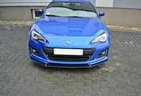 Frontlippe V.1 Passend FüR Subaru BRZ Mk1 FL Schwarz Matt
