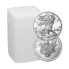 Roll of 20 - 1 Troy oz Sunshine Mint Walking Liberty .999 Silver Round Mint
