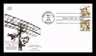 DR JIM STAMPS US COVER OCTAVE CHANUTE AVIATION PIONEER AIR MAIL FDC SETENANT
