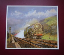 MALCOLM ROOT 9.20" x 7.60"  RAIL PRINT  " SUTHERLAND REFRESHED "  READY TO FRAME