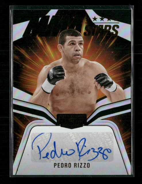 2025 Panini Combat Anthology Pedro Rizzo MMA Stars Signatures Auto #MS-PRZ