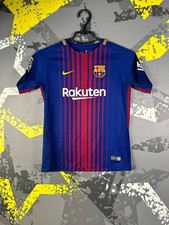 Barcelona Jersey Home football shirt 2017 - 2018 Nike Young Size M 10-12YRS ig93
