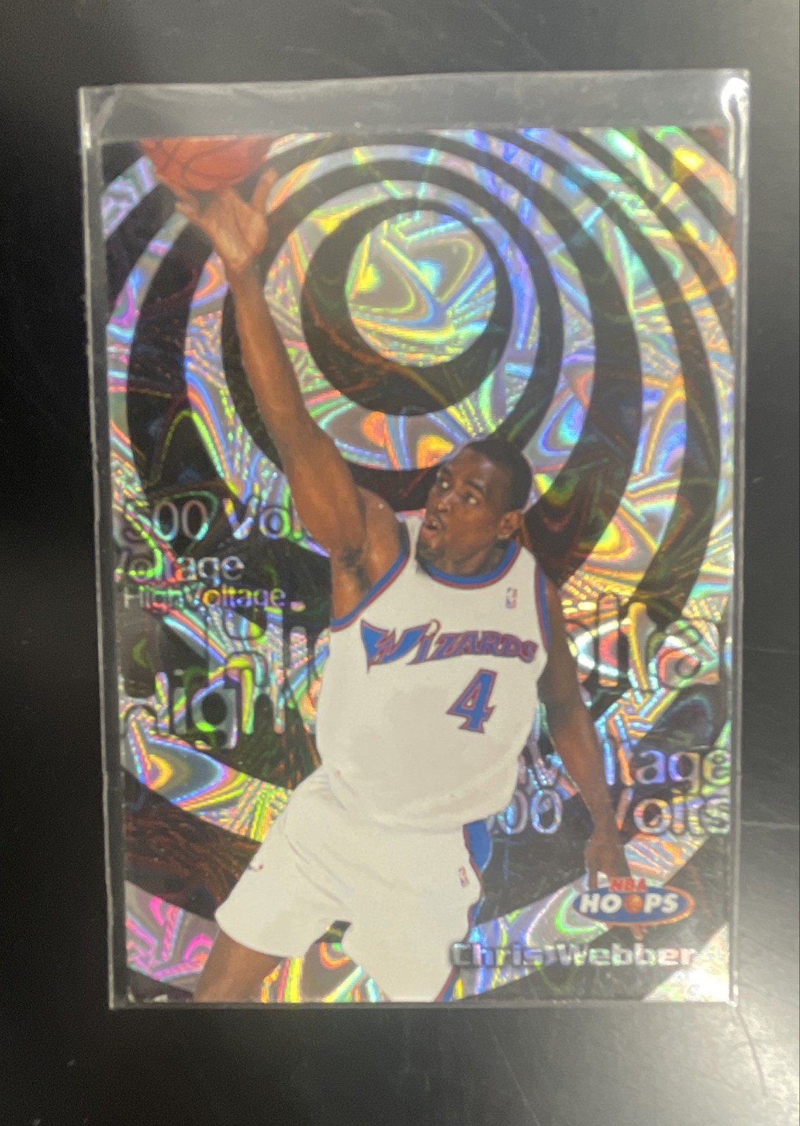 1997-98 NBA Hoops - High Voltage Chris Webber #12HV 500 V 338/500