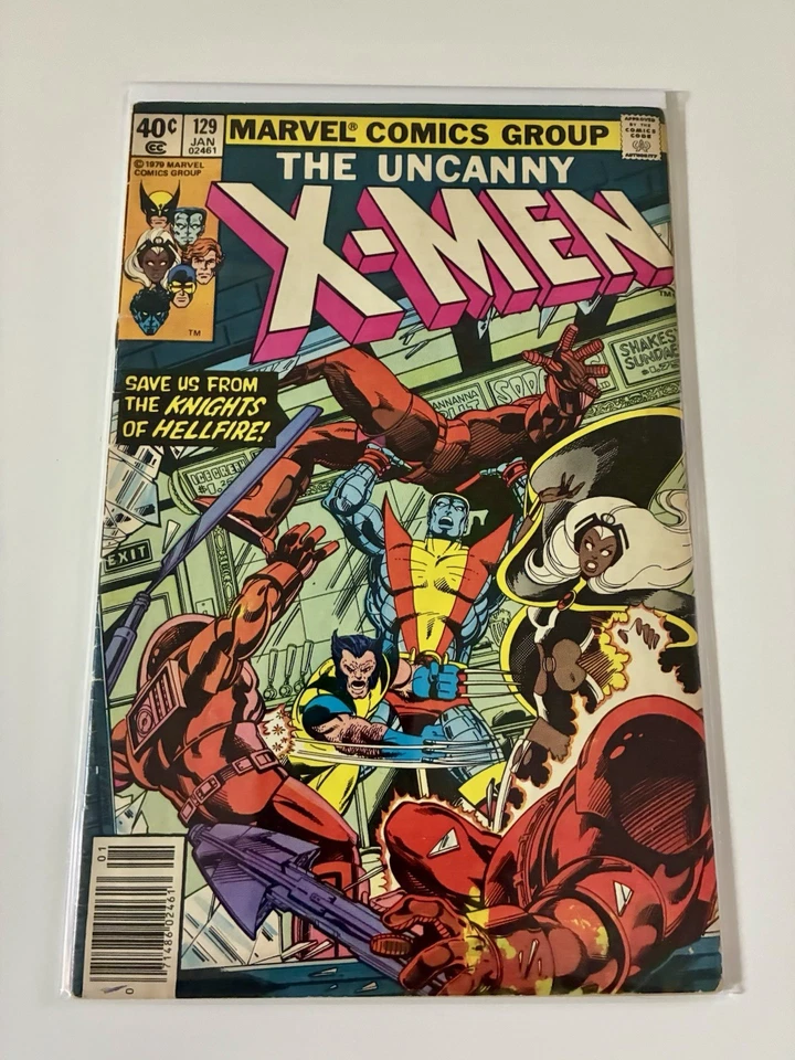 Uncanny X 战警 #119-137 (8) - 所有键 🔑 Dark Phoenix Story / #129 Major Key — 第 2/4 张图片