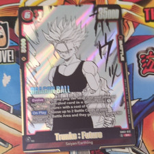 Bandai Dragon Ball Super Card Game Trunks: Future SB02-012 SR Holo 35000