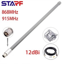 STARF 12dBi,868MHz 915 MHz Optimised Tuned Helium Fiberglass Aerial Antenna