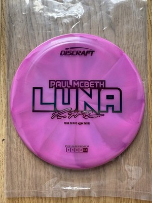 Discraft 2025 Paul McBeth Z Swirl Luna | 173-174 | Winter Sunset