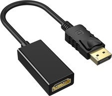 Image of DisplayPort to HDMI Adapter, ABLEWE 1080P@60Hz High Resolution DP(DisplayPort)