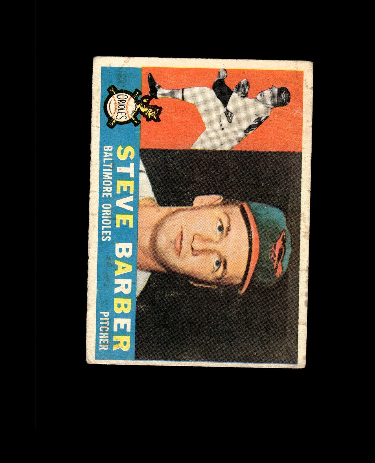 1960 Topps 514 Steve Barber RC  VG #D1,491081