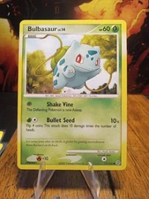 2007 Pokemon Secret Wonders Bulbasaur #77 Extremely LP