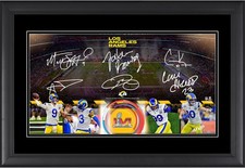 Los Angeles Rams Framed 10x18 Super Bowl LVI Champs Panoramic