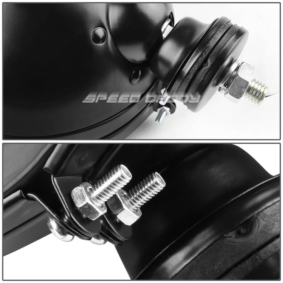 Rugged Ridge 15207.51 6" Round Off Road Fog Light Kit With Wiring Harness In Bla - Foto 10