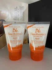 Lots Of 2 Bumble And Bumble Hairdresser’s Invisible Oil Mask, 2x30ml New