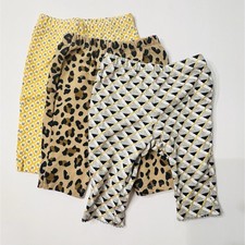 Lot of 3 Carter's Baby Girls Leggings Pants 3 Months.