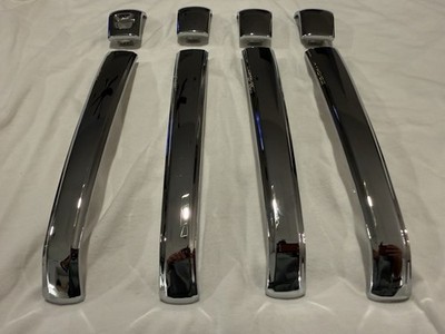 8pc Chrome Door Handle Insert Set for Lexus GX460 2010-2023 - 3M