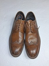 To Boot New York Adam Derrick Brown Leather Wingtip Brogue Dress Shoes 10.5