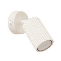 Wandstrahler Karbon Beige Mit Schalter GU10