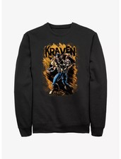 Marvel Kraven The Hunter Splatter Sweatshirt Superhero Disney Marvel Sweatshirt 