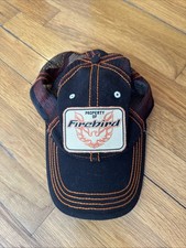 Vintage Official Gm Pontiac Property of Firebird Snapback Hat Mesh Trucker
