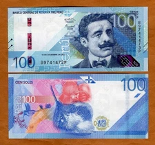 Peru, 100 Soles, 2021, P-New, UNC New Signature