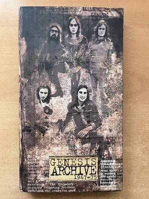 4CD Genesis - Archive 1967-75 (Longbox) von 1998 Virgin Records 724384222123