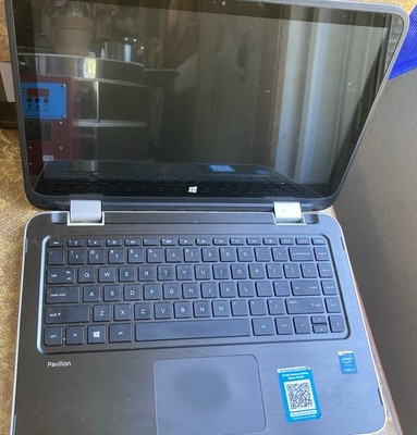 HP Pavilion 13 x360 Laptop/Touch Screen Tablet-Needs Battery-WORKS-adapter Incl