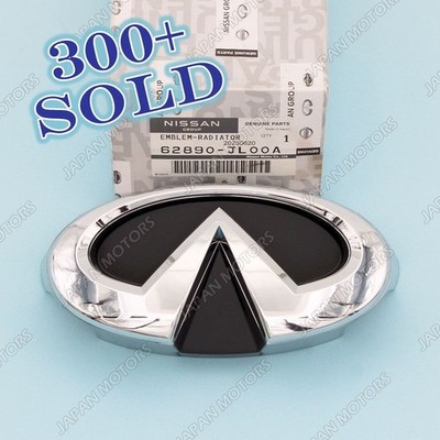Genuine Nissan INFINITI Coupe Q60 G37 Front Radiator Grille Emblem