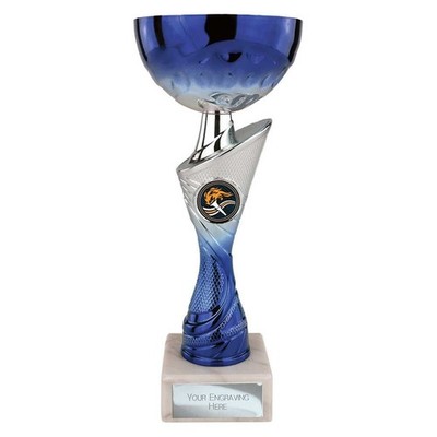R4US Sprite Trophy Award Blue & Silver 235mm