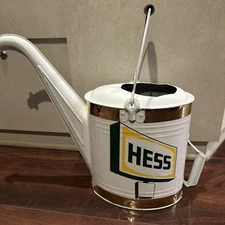 NOS Vintage Hess gas Oil Can Original Paperwork transportation automobile 