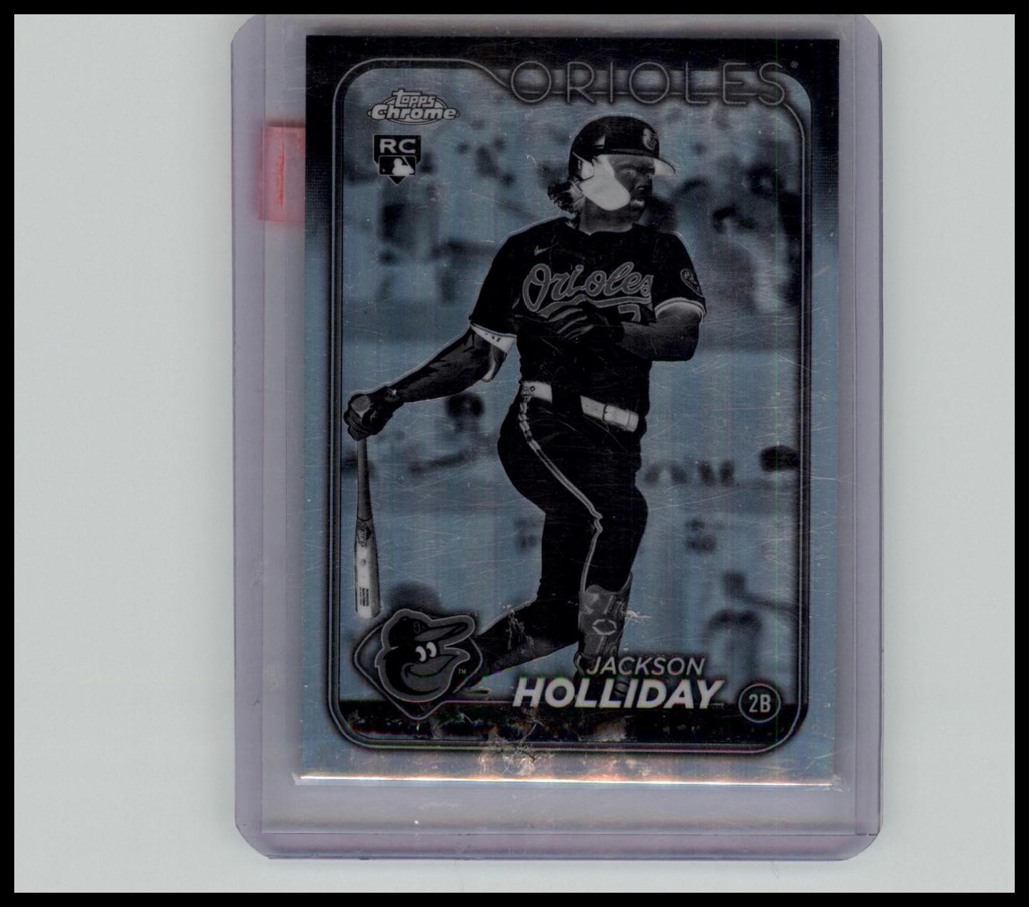 2024 Topps Chrome Update #USC200 Jackson Holliday Negative Refractors