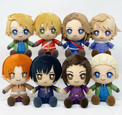 Hetalia All Nations Plush | Axis Powers & Allies Anime Stuffed Collectible