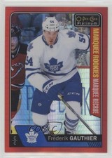 2016 O-Pee-Chee Platinum Marquee Rookies Red Prism 196/199 Frederik Gauthier 2a8